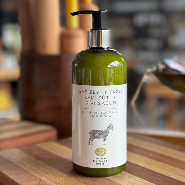 Zeytinyağlı Sıvı Sabun | Keçi Sütlü | 400 ml - Köstem Organik Çiftliği