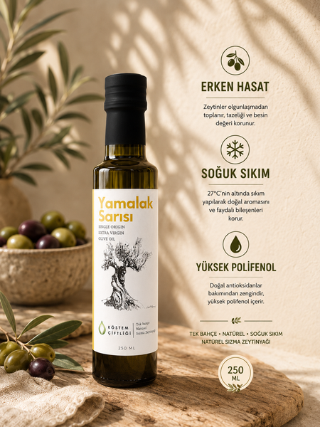 Yamalak Sarısı Sızma Zeytinyağı I 250ml I