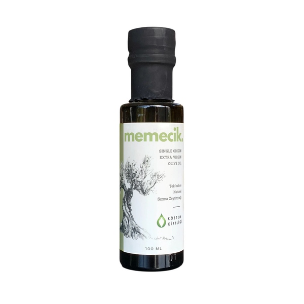 Natürel Sızma Zeytinyağı - Memecik | 100 ml | Cam Şişe
