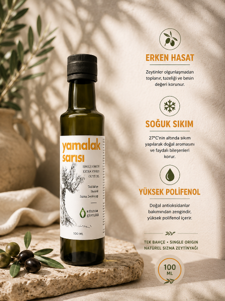 Yamalak Sarısı Sızma Zeytinyağı I 100ml I