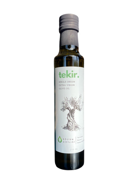 Natürel Sızma Zeytinyağı - Tekir | 250 ml | Cam Şişe