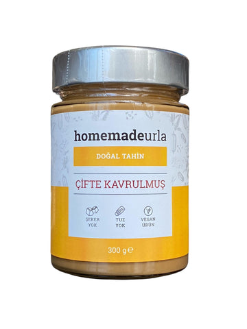 Doğal Tahin - Çifte Kavrulmuş | 300g | Homemade Urla