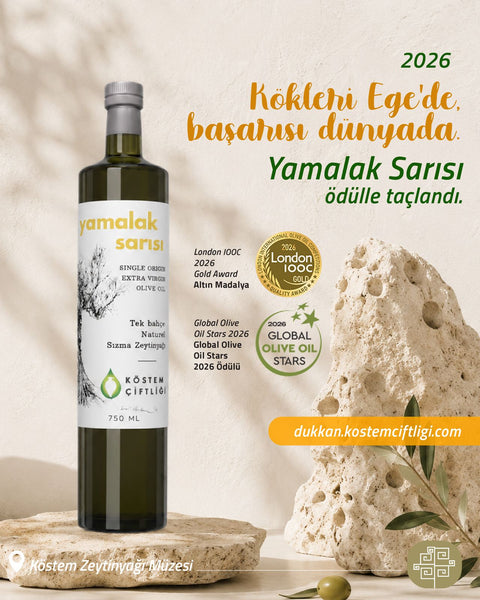 Yamalak Sarısı Sızma Zeytinyağı I 250ml I