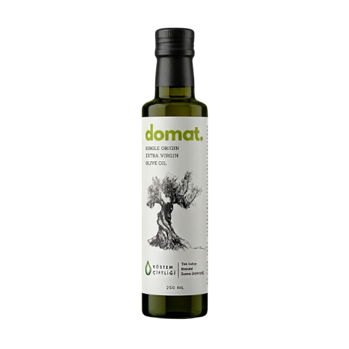 Natürel Sızma Zeytinyağı - Domat | 250 ml | Cam Şişe