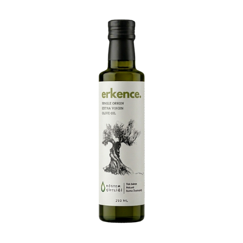 Natürel Sızma Zeytinyağı - Erkence | 250 ml | Cam Şişe