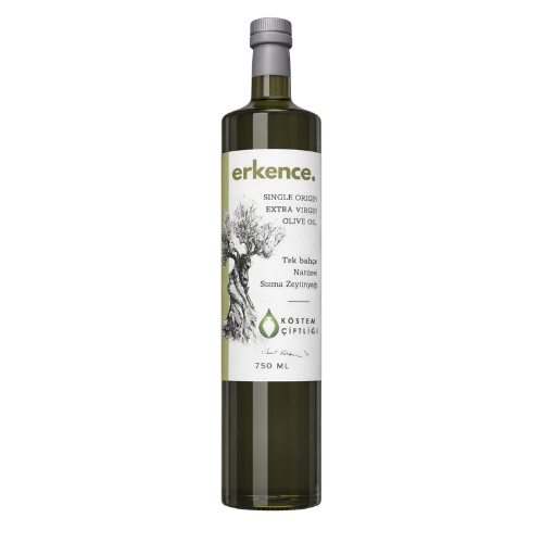 Natürel Sızma Zeytinyağı - Erkence | 750 ml | Cam Şişe