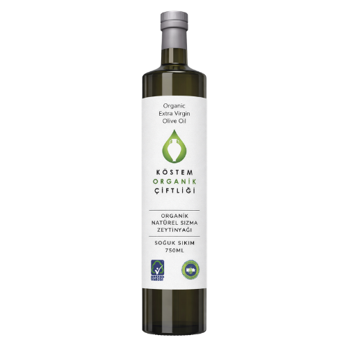 Organik Natürel Sızma Zeytinyağı | 750 ml | Cam Şişe