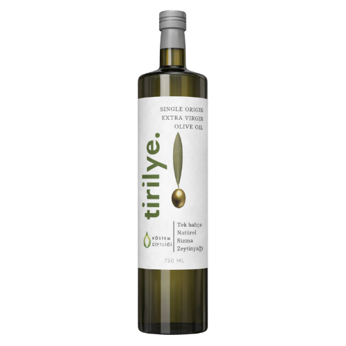 Natürel Sızma Zeytinyağı - Tirilye | 750 ml | Cam Şişe