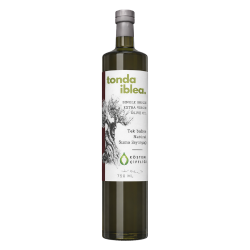 Natürel Sızma Zeytinyağı - Tonda İblea | 750 ml | Cam Şişe